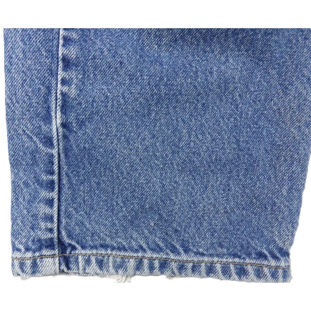 VTG Levis 505 Regular Fit Straight Leg Jeans Men 36x34 Medium Wash Denim Indigo